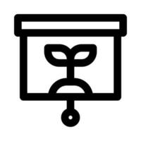 presentation icon for your website, mobile, presentation, and logo design. vector