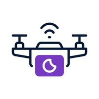 drone icon for your website, mobile, presentation, and logo design. vector