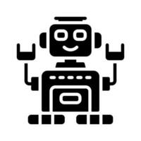 robot icono para tu sitio web, móvil, presentación, y logo diseño. vector