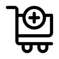 add to cart icon for your website, mobile, presentation, and logo design. vector