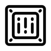 barcode icon for your website, mobile, presentation, and logo design. vector