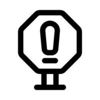 stop sign icon for your website, mobile, presentation, and logo design. vector