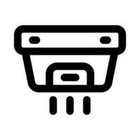 smoke detector icon for your website, mobile, presentation, and logo design. vector