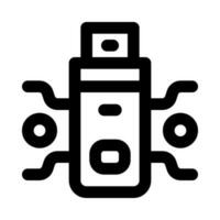 flash drive icon for your website, mobile, presentation, and logo design. vector