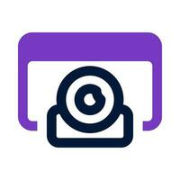 headlamp icon for your website, mobile, presentation, and logo design. vector