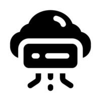 cloud computing icon for your website, mobile, presentation, and logo design. vector