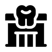 dental clinic icon for your website, mobile, presentation, and logo design. vector