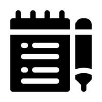 note icon for your website, mobile, presentation, and logo design. vector