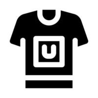 icono de camiseta para su sitio web, móvil, presentación y diseño de logotipo. vector