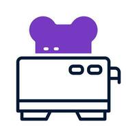 toaster icon for your website, mobile, presentation, and logo design. vector