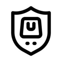 protection icon for your website, mobile, presentation, and logo design. vector