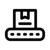 conveyor belt icon for your website, mobile, presentation, and logo design. vector