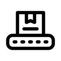 conveyor belt icon for your website, mobile, presentation, and logo design. vector