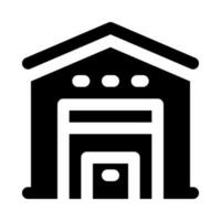 warehouse icon for your website, mobile, presentation, and logo design. vector