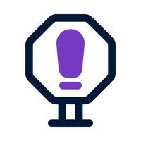stop sign icon for your website, mobile, presentation, and logo design. vector