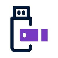 flash drive icon for your website, mobile, presentation, and logo design. vector