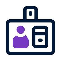 id card icon for your website, mobile, presentation, and logo design. vector