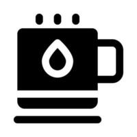 icono de taza para su sitio web, móvil, presentación y diseño de logotipo. vector