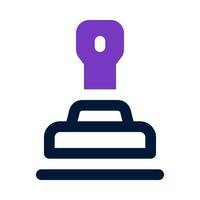 stamp icon for your website, mobile, presentation, and logo design. vector