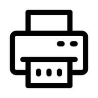 printer icon for your website, mobile, presentation, and logo design. vector