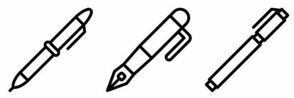 Pen icon vector illustration. Stock vector illustrationicon.