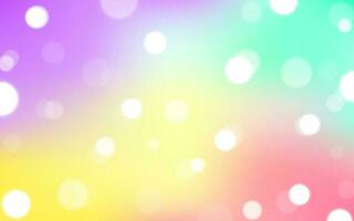 Colorful rainbow bokeh soft light abstract backgrounds, Vector eps 10 illustration bokeh particles, Backgrounds decoration