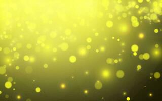 Yellow luxury bokeh soft light abstract backgrounds, Vector eps 10 illustration bokeh particles, Backgrounds decoration