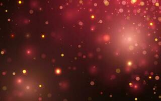 Red Fire Colours Bokeh Particle Soft Light Abstract Backgrounds, Vector eps 10 illustration bokeh particles, Backgrounds decoration