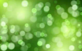 Nature green bokeh soft light abstract backgrounds, Vector eps 10 illustration bokeh particles, Backgrounds decoration