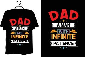 Dad t shirt design vector