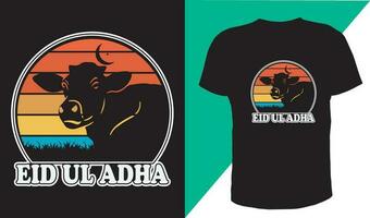Eid al-Adha t-shirt design Print vector