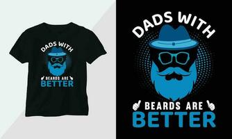 Father's Day T-shirt and apparel design concept. Vector print, typography, poster, emblem, festival