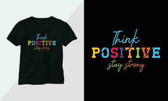Typography t-shirt Design motivational poster inspirational quote vector