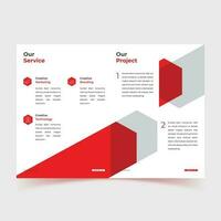 Company profile, brochure, template design, company profile template, report, multipage, annual, book cover, social media vector