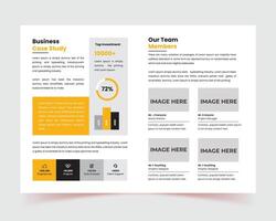 Portfolio design vector set, modern report business, Abstract yellow graphic square shape, poster template, flyers, cover book presentation, Minimal brochure layout