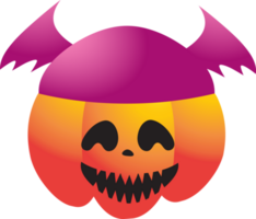 The jack o lantern  pumpkin for halloween concept png