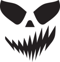 The jack o lantern face for halloween content png