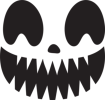 The jack o lantern face for halloween content png