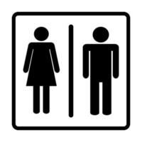 Toilet icon vector rest room symbol for graphic design, logo, web site, social media, mobile app, ui illustration.