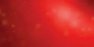 Gradient Red Background With Bokeh Effect vector