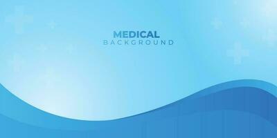 Blue Gradient Medical Care Background vector