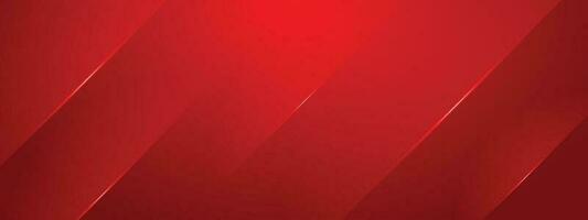 Red Abstract Minimalistic Banner Background vector