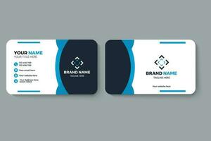 corporate business card ,Modern business card, Creative and Clean Business Card Template vector