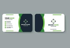 corporate business card ,Modern business card, Creative and Clean Business Card Template vector