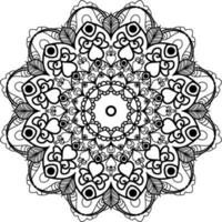 Abstract Mandala Design for free Download vector