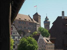 castillo de nuernberger burg en nuernberg foto