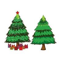 Christmas Tree Clipart vector