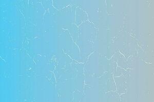 white stroke crack effect on blue background damage texture grunge effect on gradient color vector