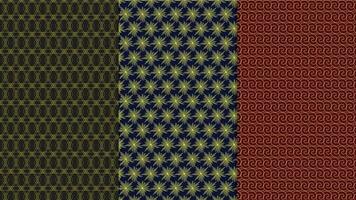 Modern  pattern design vector template