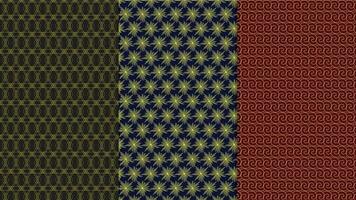 Modern  pattern design vector template